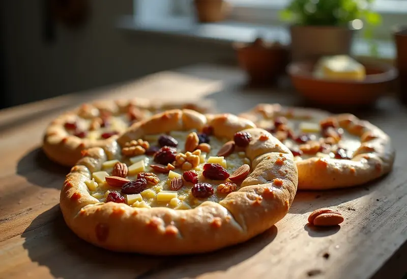 Galettes de sarrasin gourmandes aux fruits secs