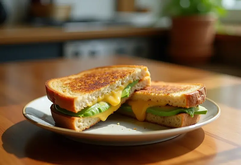 Hot Croqu' Avocat : Croque Fondant à l'Avocat et Fromage