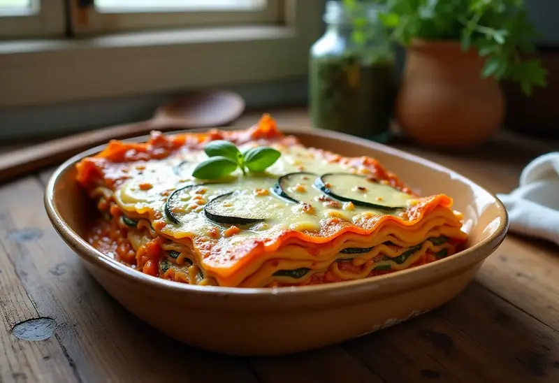 Lasagnes végétariennes gourmandes et faciles à préparer