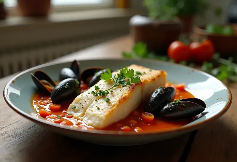 Marmite de cabillaud aux moules savoureuse et facile