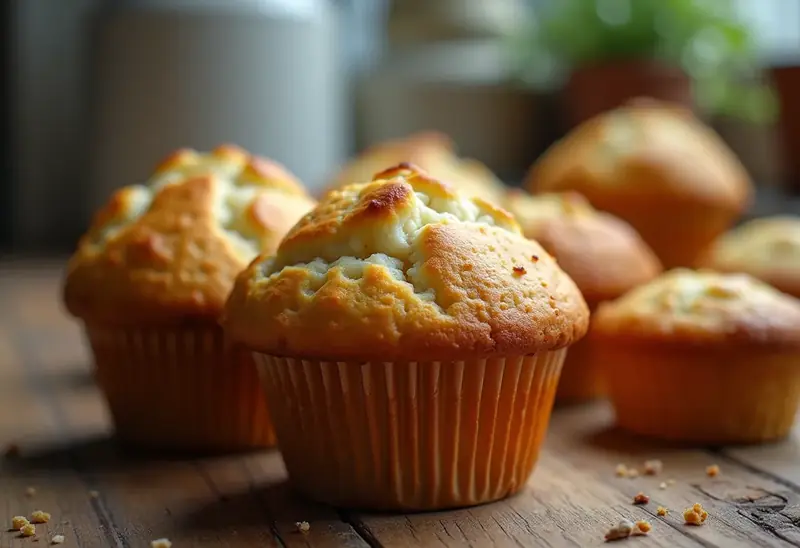 Muffins moelleux américains traditionnels