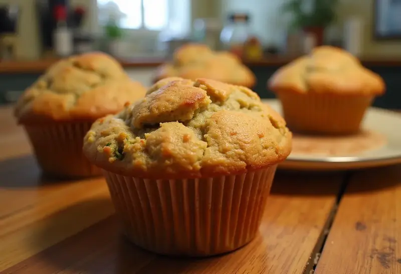 Muffins Morning Glory aux Légumes et Épices