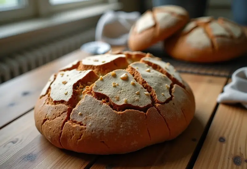 Pain aux noix maison croustillant et savoureux