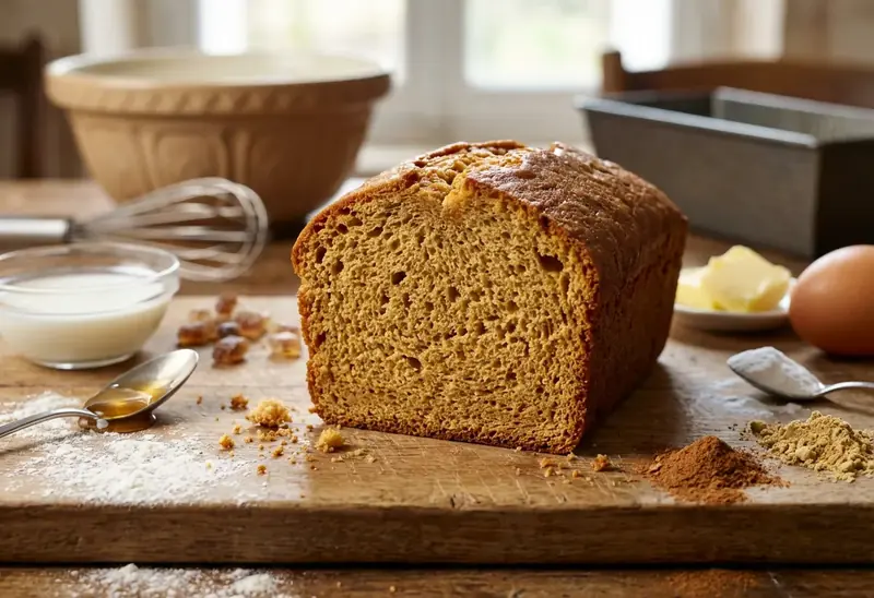 Pain d'épices moelleux aux saveurs traditionnelles
