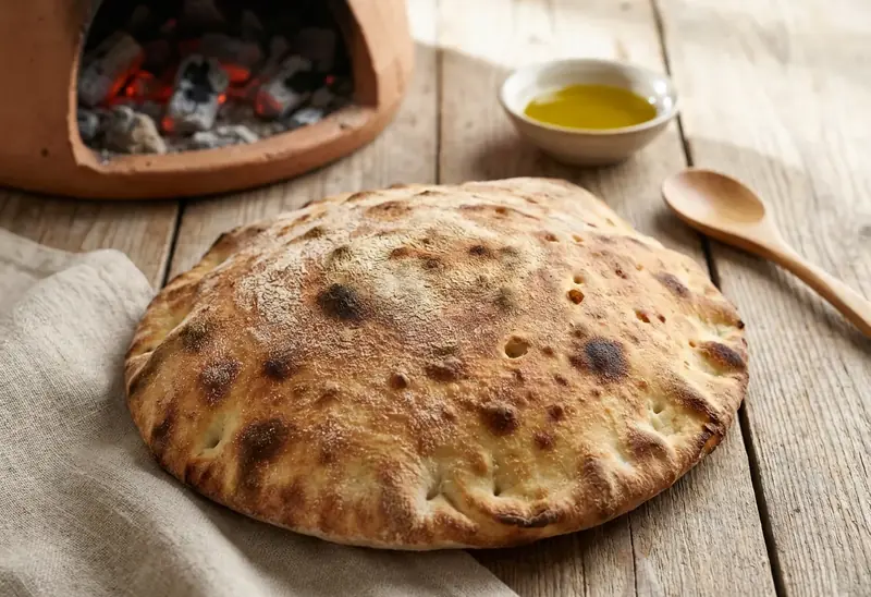 Pain tunisien traditionnel cuit au tabouna : recette authentique et savoureuse