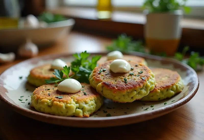 Palets de courgettes fondants au Carré frais : recette facile et gourmande
