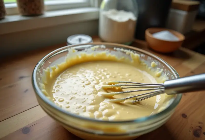 Pâte à crêpe rapide et facile pour 1 personne