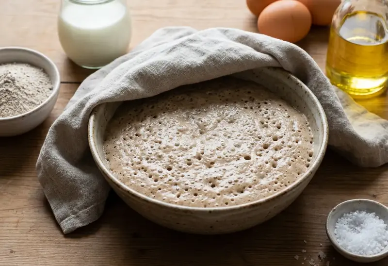 Pâte à crêpes levée au sarrasin moelleuse et savoureuse
