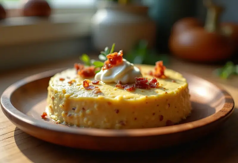 Pâté de pommes de terre traditionnel savoureux