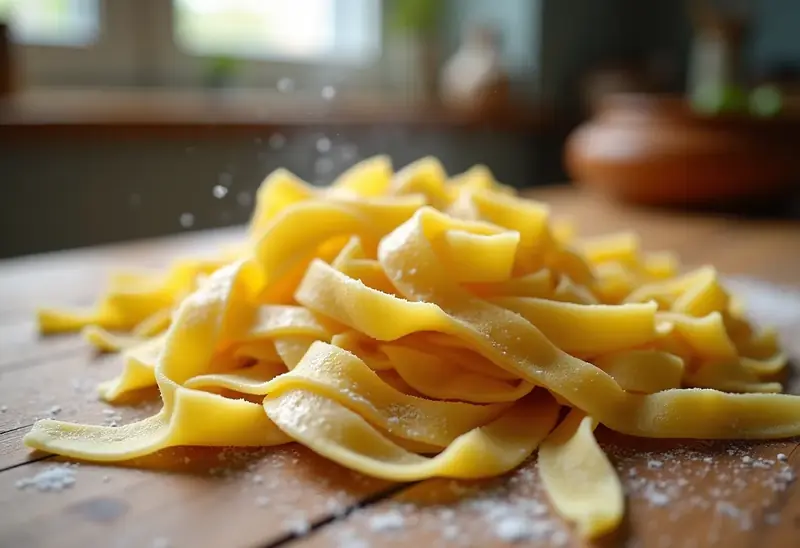 Pâtes fraîches maison : recette simple et savoureuse