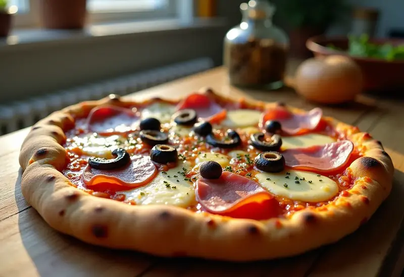 Pizza Royale Gourmande : Recette Facile et Savoureuse