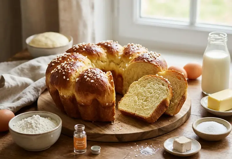 Pogne Dauphinoise Traditionnelle : Pain Brioché Savoureux de la Région Dauphiné