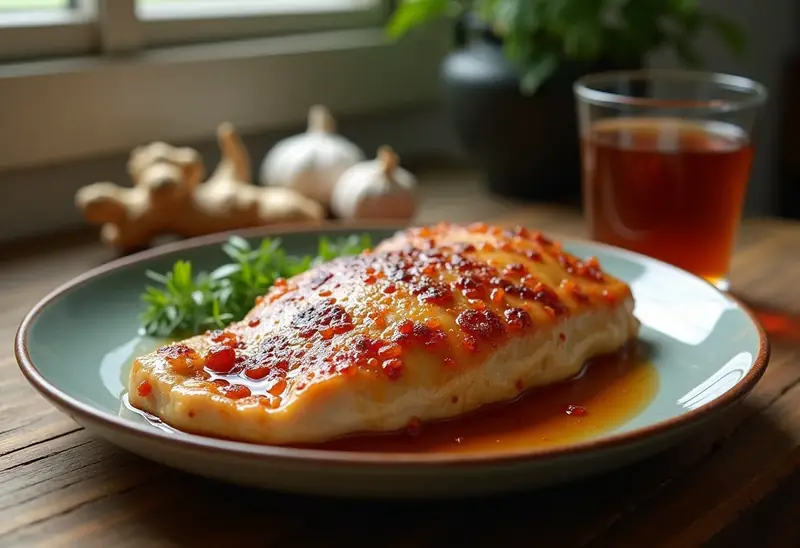 Poulet fumé au thé : recette savoureuse et parfumée