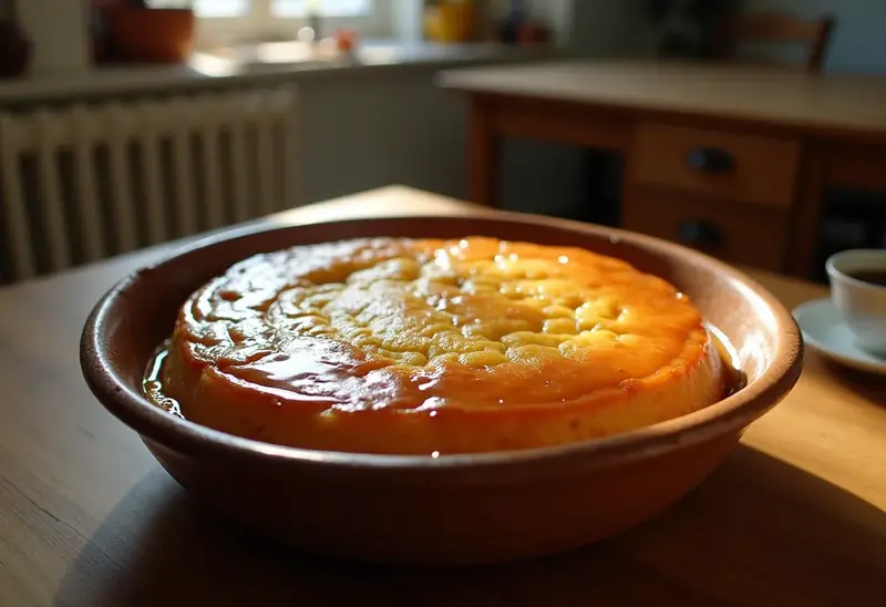 Pudding chômeur traditionnel au sirop d'érable