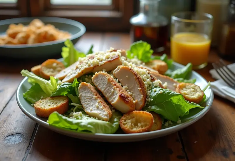 Salade César à la Brutus : recette gourmande et savoureuse