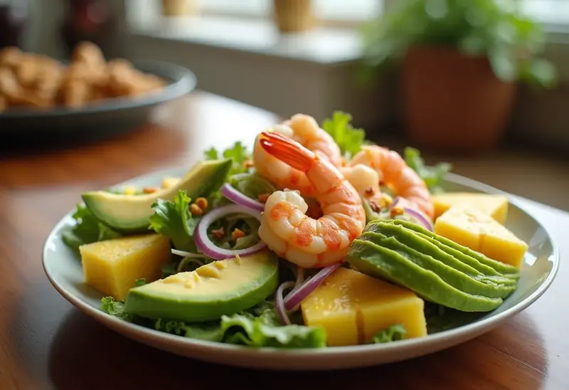 Salade Soleil d'Hawaï : fraîcheur exotique et saveurs ensoleillées