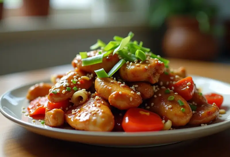 Sauté de poulet à la sauce soja : recette facile et savoureuse