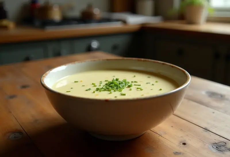 Soupe onctueuse au fromage de soja : recette facile et saine