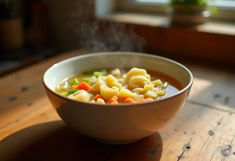 Soupe savoureuse aux oreilles de chat : recette traditionnelle et facile