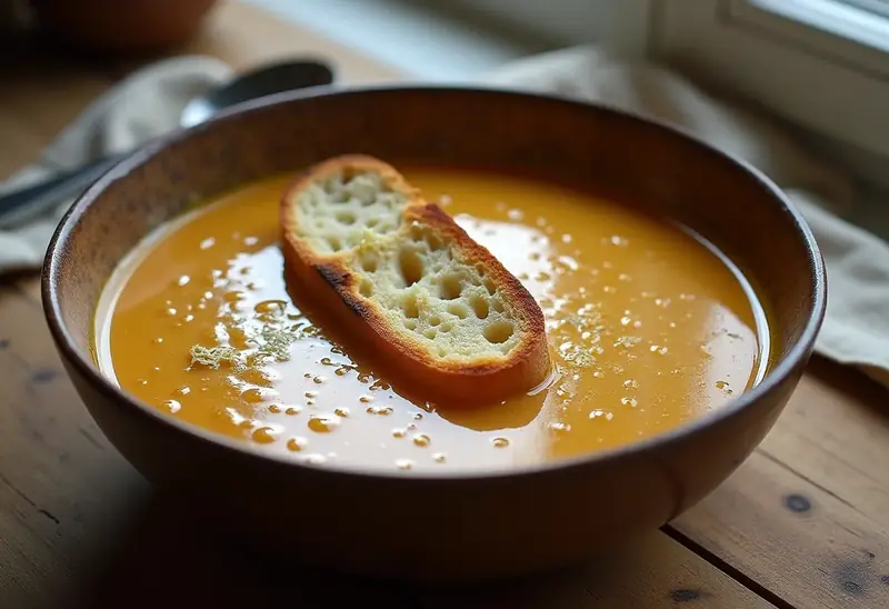 Soupe traditionnelle à la farine rôtie de Bâle, Suisse