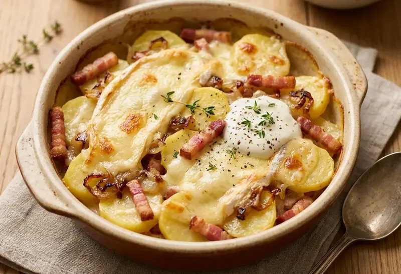 Tartiflette Savoureuse au Reblochon Fondant