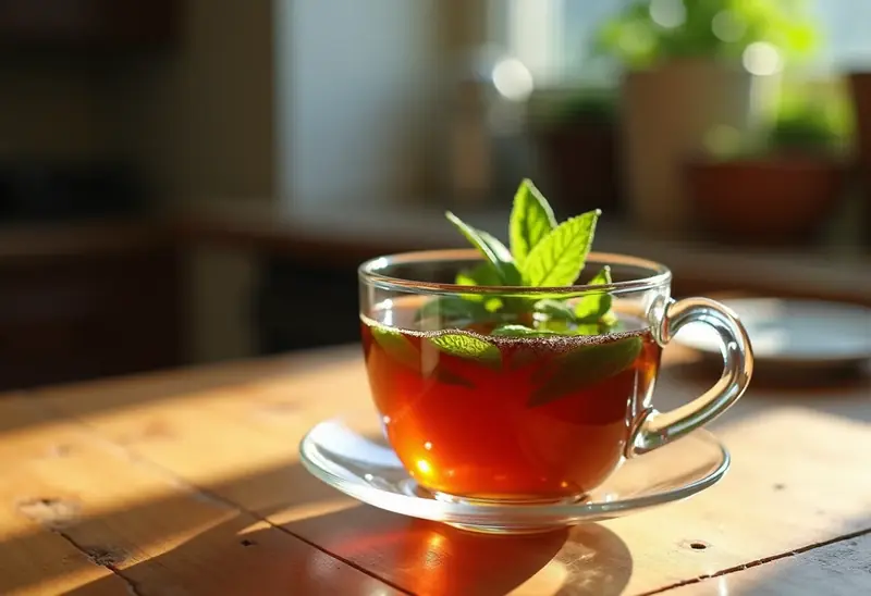 Thé à la menthe marocain traditionnel facile et rapide