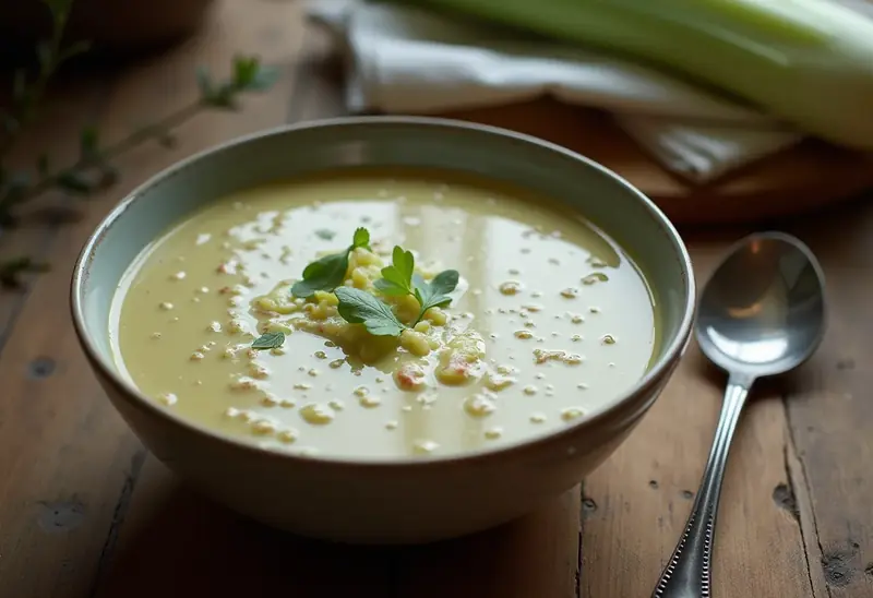 Velouté d'endives à la crème onctueux et savoureux