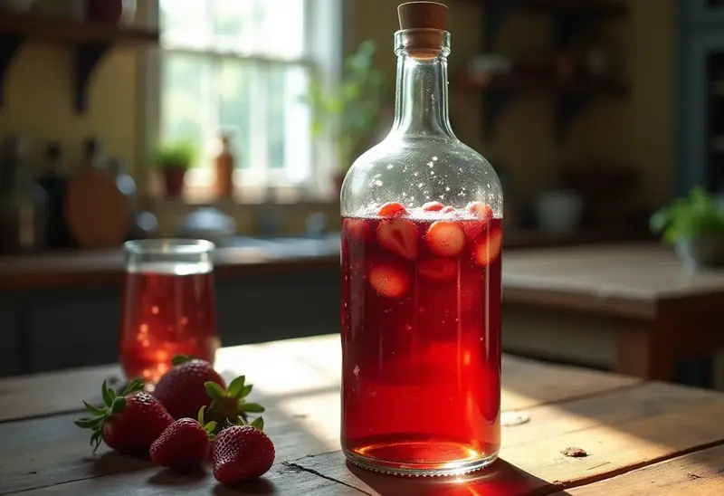 Vin de fraises maison : recette facile et savoureuse