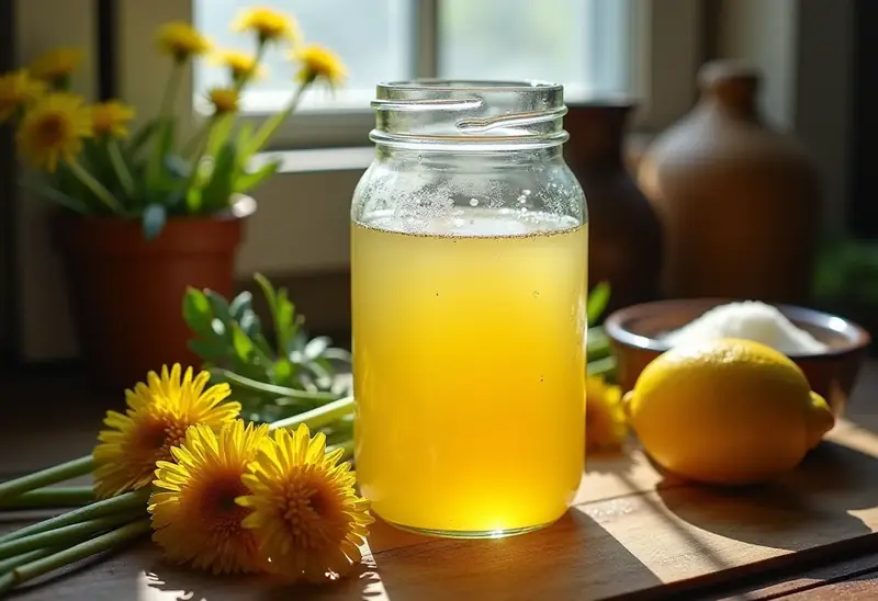 Vin de pissenlit maison : recette traditionnelle facile et naturelle