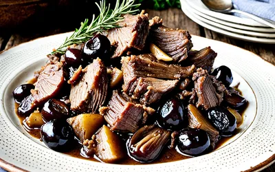 Agneau mijoté aux pruneaux fondants : recette traditionnelle savoureuse