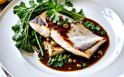 Ailes de raie sauce au beurre noir : recette gourmande et facile