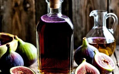 Recette facile d'alcool de figues maison - Liqueur fruitée et naturelle
