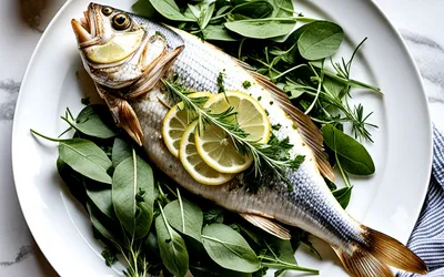 Recette facile et savoureuse d'alose farcie à l'oseille