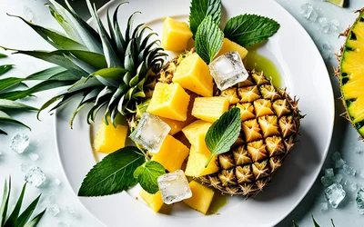 Ananas Givré : Recette Facile et Rafraîchissante pour l'Été