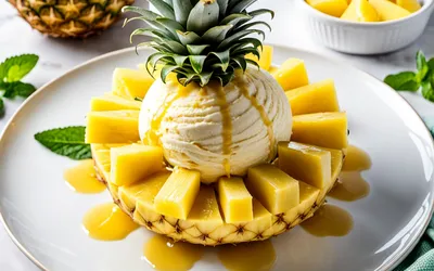 Ananas Victoria Glacé : Recette Facile et Rafraîchissante de Dessert