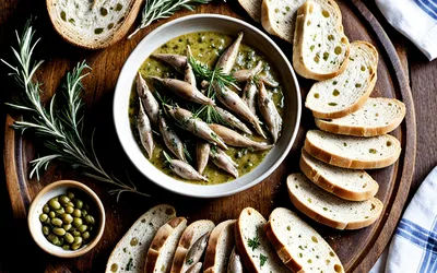Recette d'Anchoïade Camarguaise Authentique - Tartinade Provençale aux Anchois