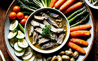 Recette Authentique d'Anchoïade Provençale : Sauce aux Anchois et Ail