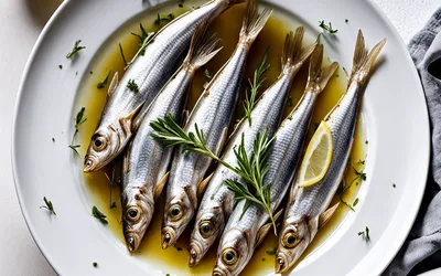 Photo de Recette facile d'anchois à l'huile maison, apéritif méditerranéen