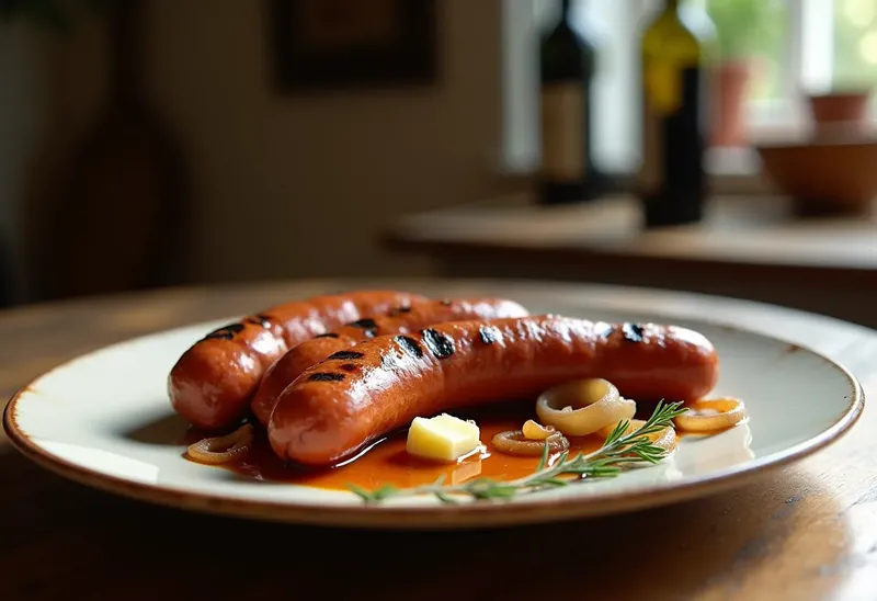 Andouille à l'étouffée au feu de bois : recette traditionnelle savoureuse