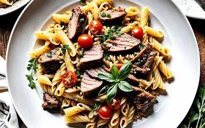 Recette Arni Youvetsi : Agneau aux pâtes orzo gratiné au four à la grecque