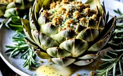 Artichauts Farcis aux Œufs : Recette Facile et Savoureuse