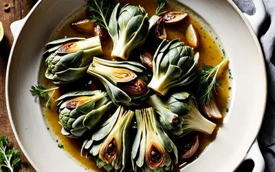 Artichauts au Cidre en Cocotte : Recette Facile et Savoureuse