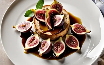 Assiette gourmande au foie gras de canard en sucré-salé : recette facile et raffinée