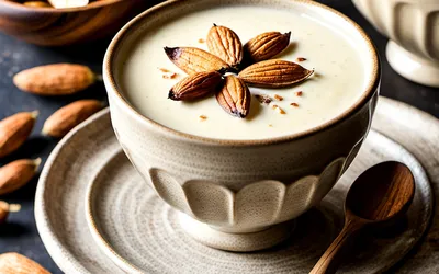 Recette facile d'Atole d'Amandes crémeux à la mexicaine