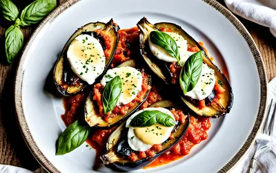 Recette facile d'aubergines à la parmesane - plat italien savoureux