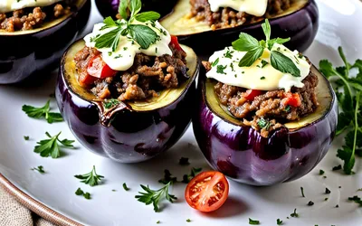 Recette Aubergines Farcies Surprise : Plat Savoureux et Facile