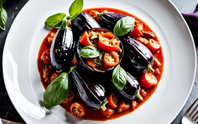 Recette facile d'aubergines fondantes à la sauce tomate maison