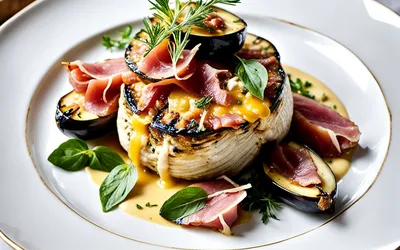 Aubergines soufflées au jambon : recette gourmande et légère