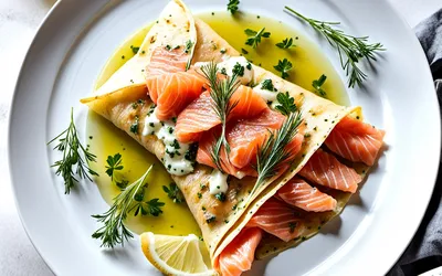 Recette facile d'aumônières de saumon aux fines herbes et citron