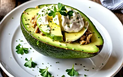 Avocat farci à la volaille : recette facile et rapide pour utiliser les restes